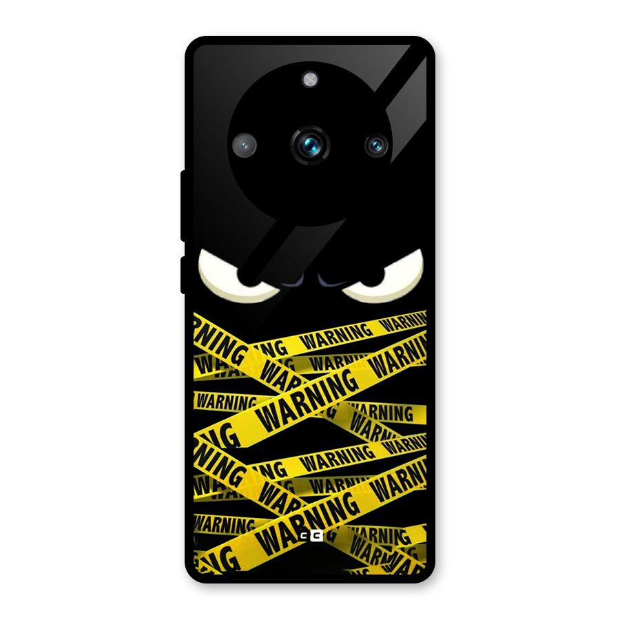 Warning Eyes Glass Back Case for Realme Narzo 60 Pro