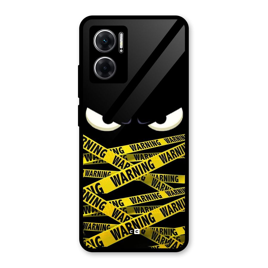 Warning Eyes Glass Back Case for Redmi 11 Prime 5G