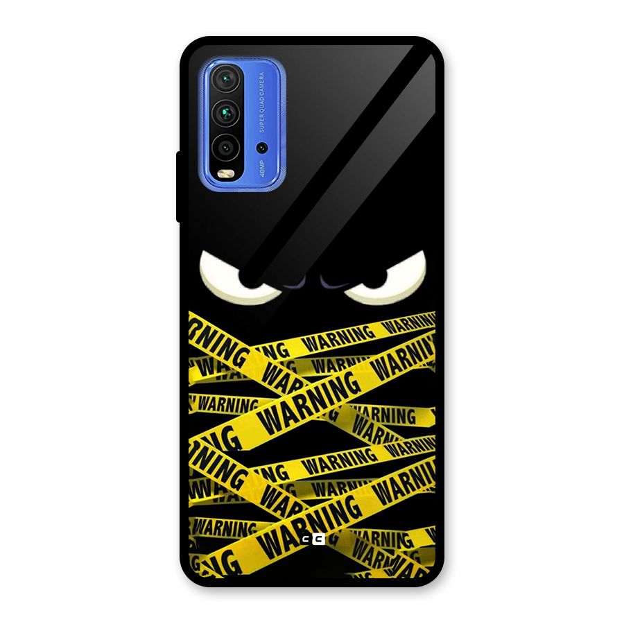 Warning Eyes Glass Back Case for Redmi 9 Power