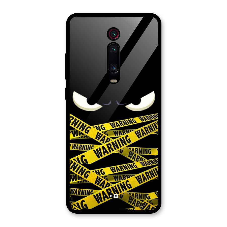 Warning Eyes Glass Back Case for Redmi K20