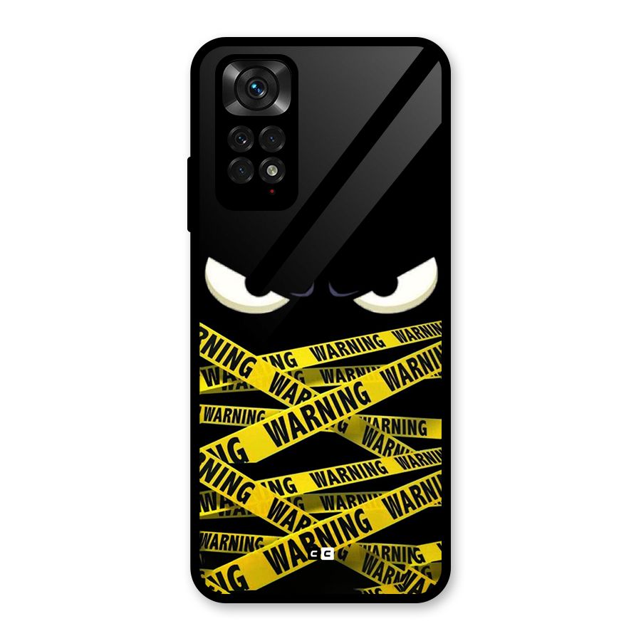 Warning Eyes Glass Back Case for Redmi Note 11S