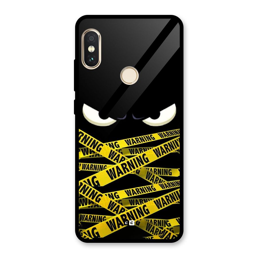 Warning Eyes Glass Back Case for Redmi Note 5 Pro
