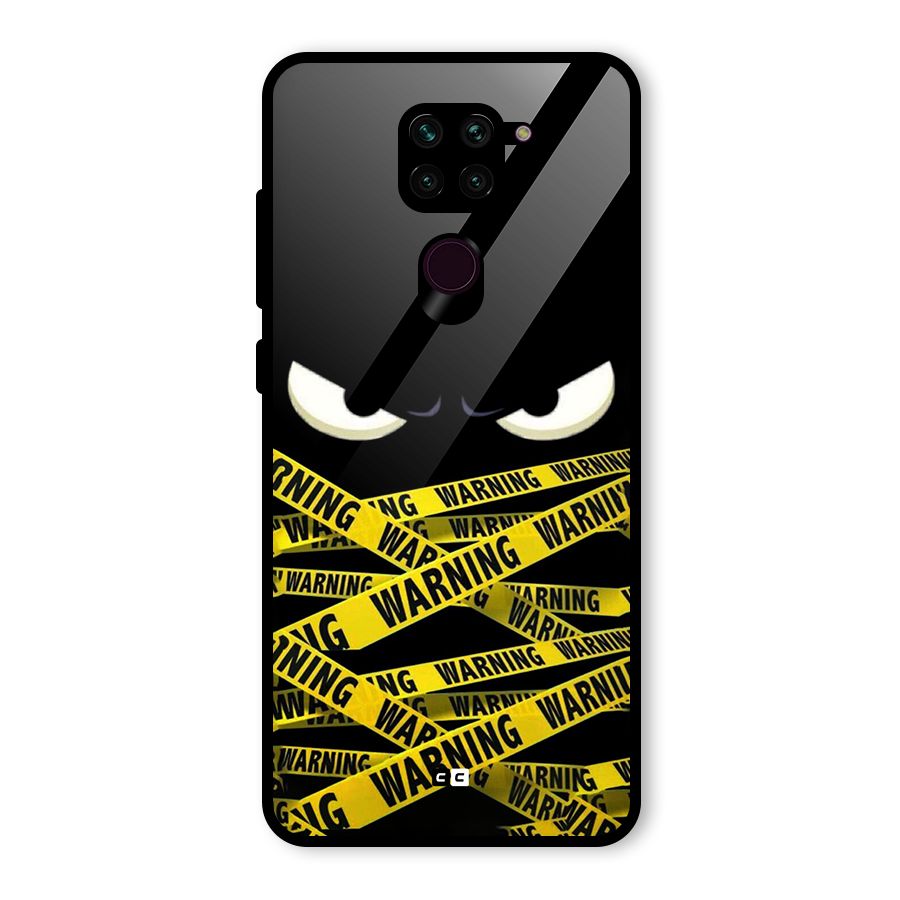 Warning Eyes Glass Back Case for Redmi Note 9