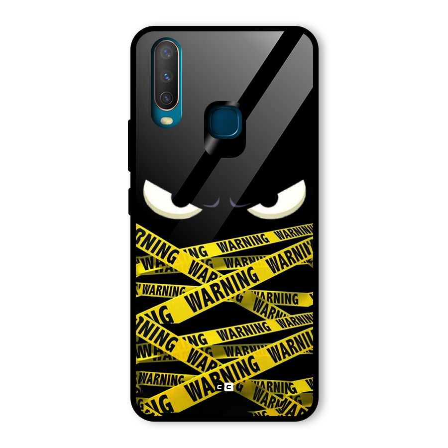 Warning Eyes Glass Back Case for Vivo U10