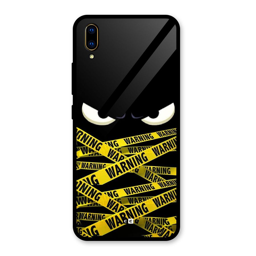 Warning Eyes Glass Back Case for Vivo V11 Pro