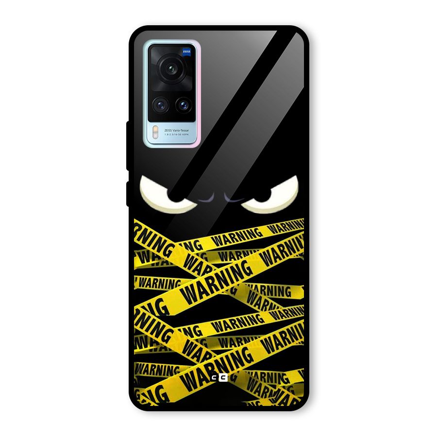 Warning Eyes Glass Back Case for Vivo X60