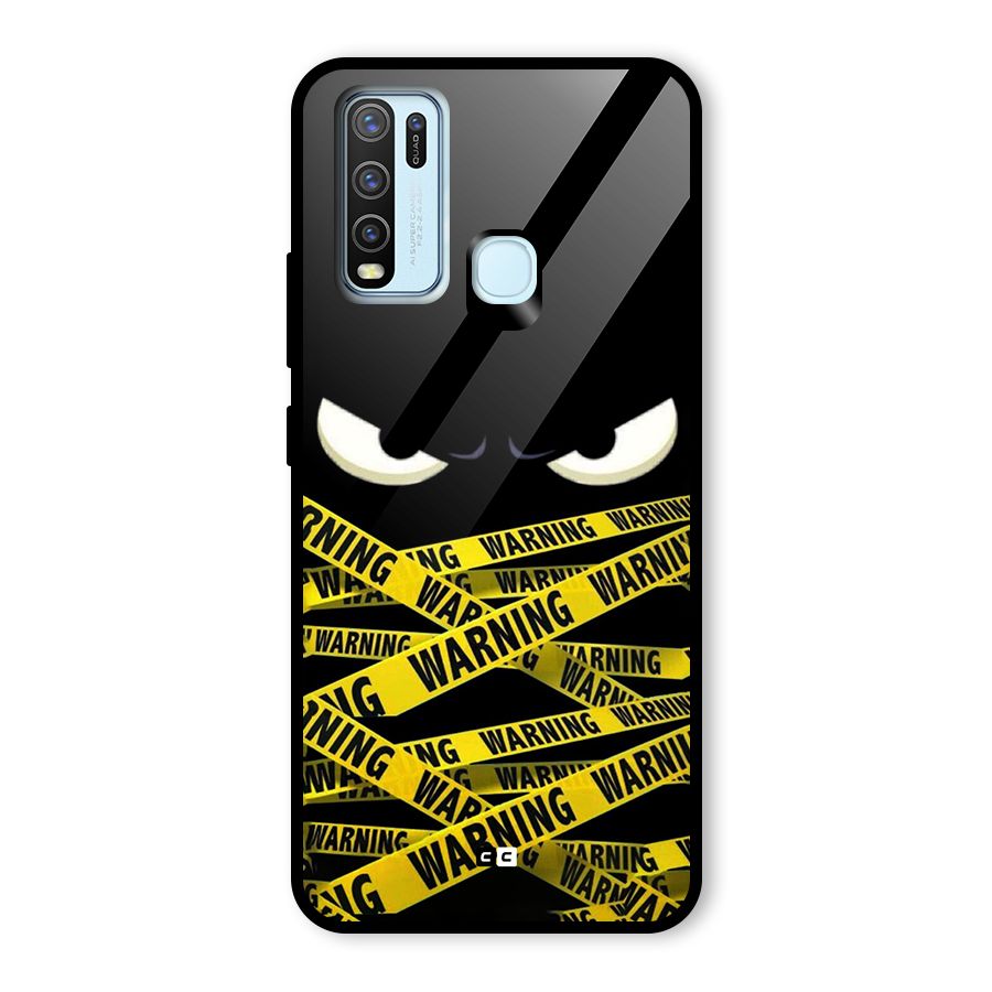 Warning Eyes Glass Back Case for Vivo Y50