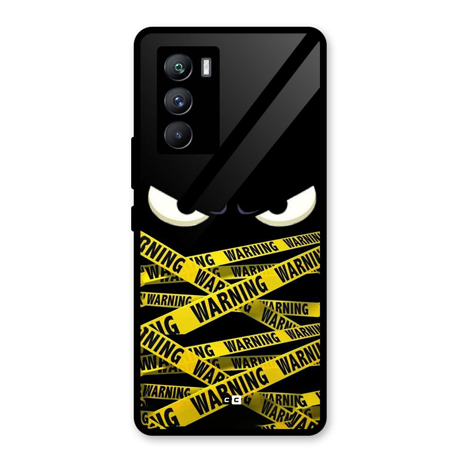 Warning Eyes Glass Back Case for Vivo iQOO 9 SE