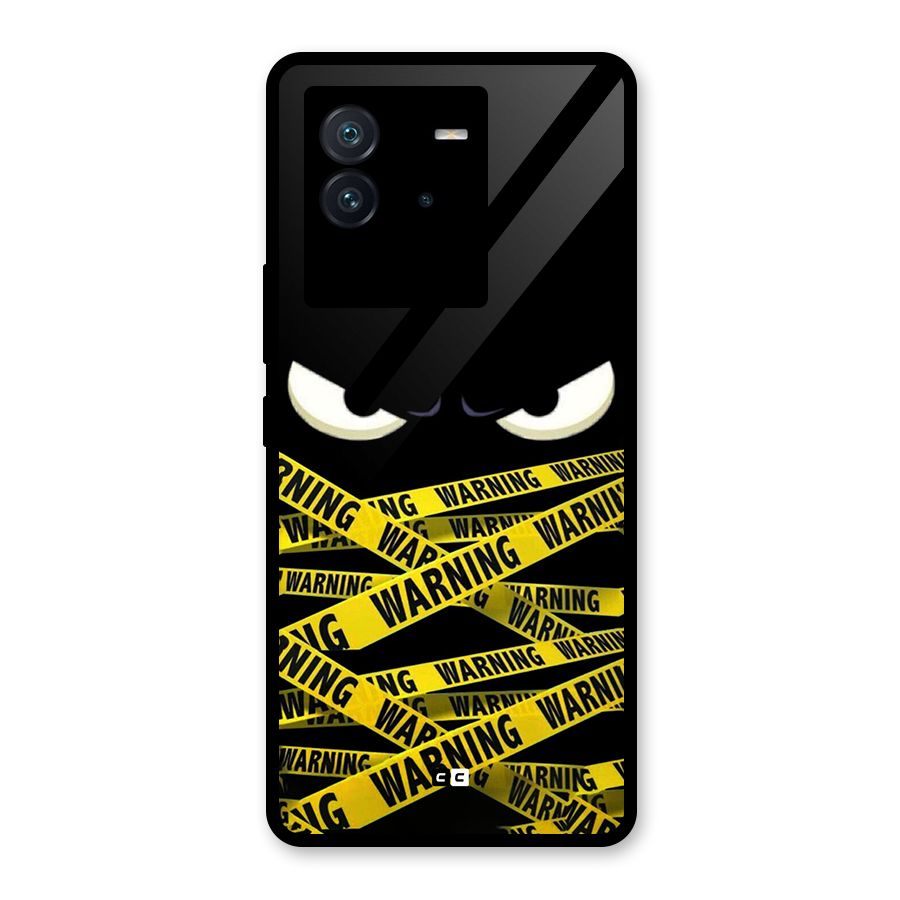 Warning Eyes Glass Back Case for Vivo iQOO Neo 6 5G