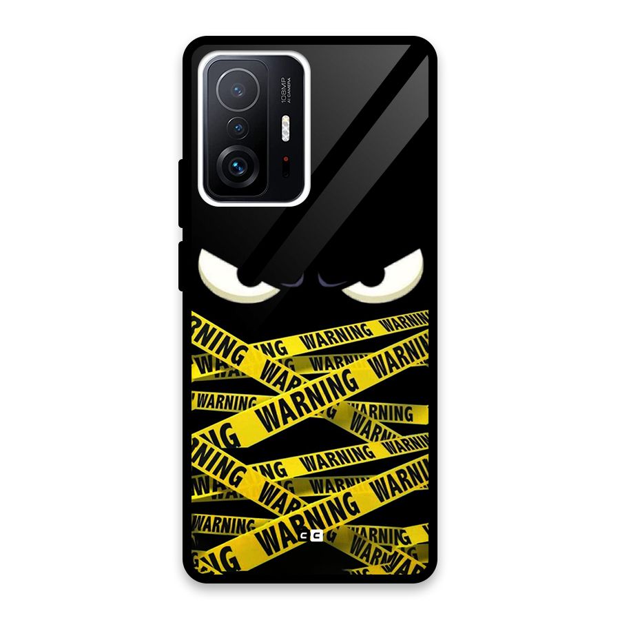 Warning Eyes Glass Back Case for Xiaomi 11T Pro