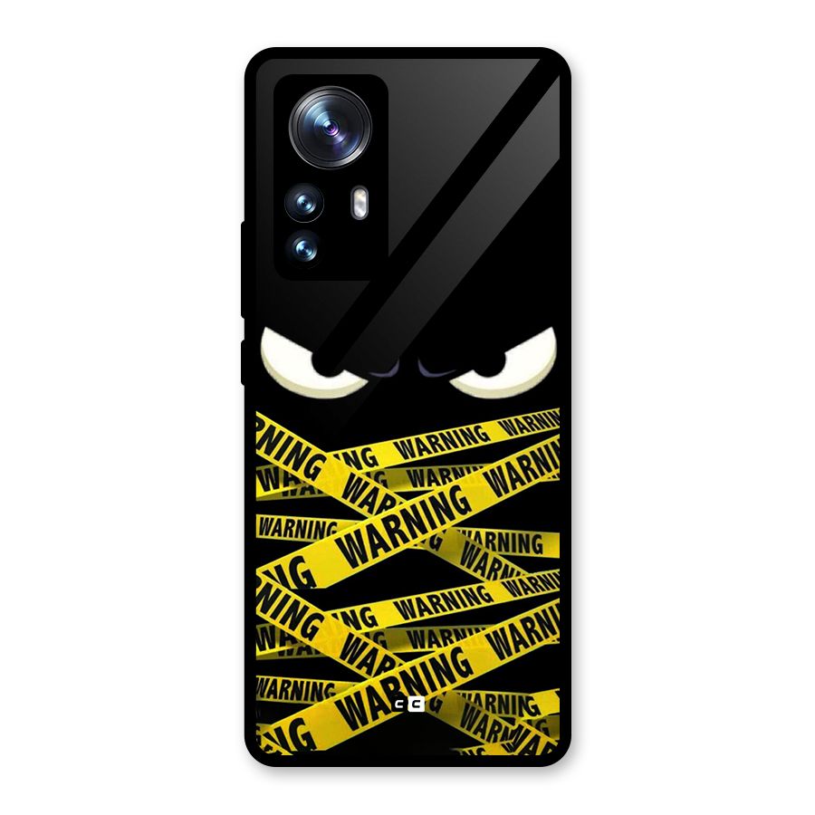 Warning Eyes Glass Back Case for Xiaomi 12 Pro