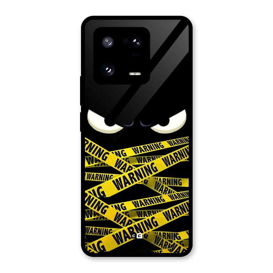 Warning Eyes Glass Back Case for Xiaomi 13 Pro