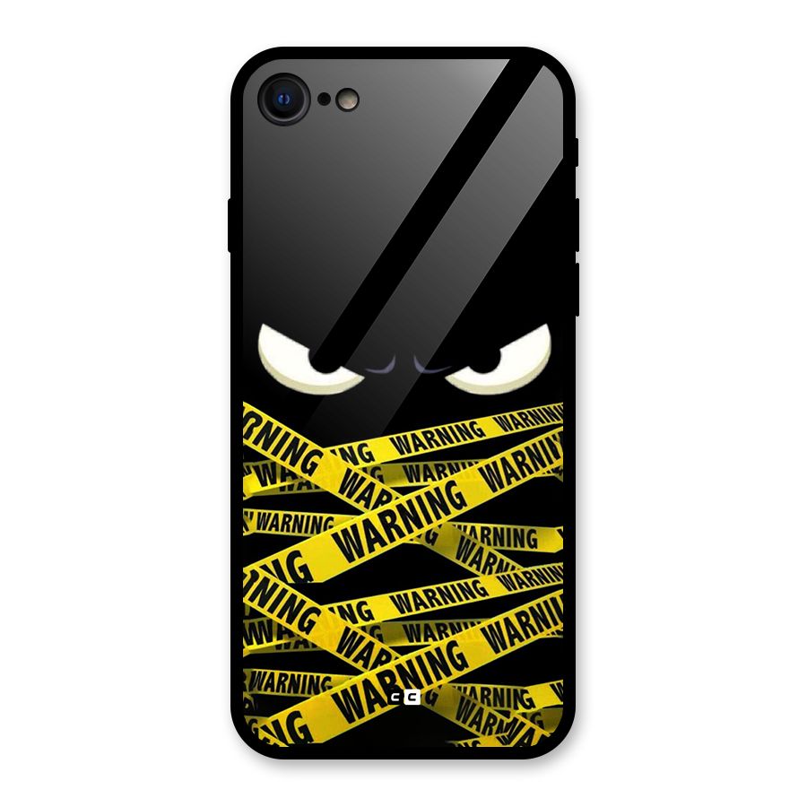 Warning Eyes Glass Back Case for iPhone 7