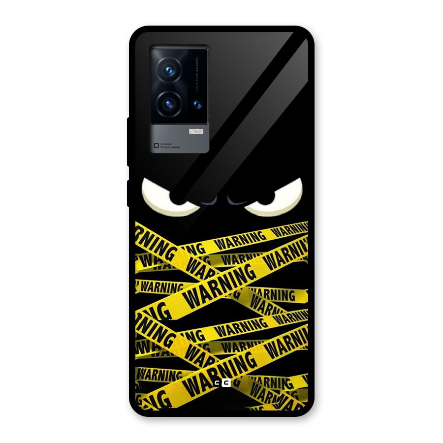 Warning Eyes Glass Back Case for iQOO 9 5G