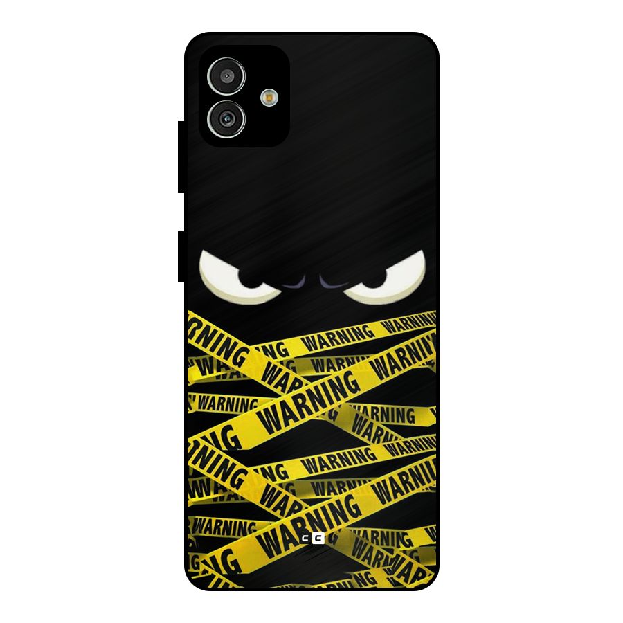 Warning Eyes Metal Back Case for Galaxy M13 5G