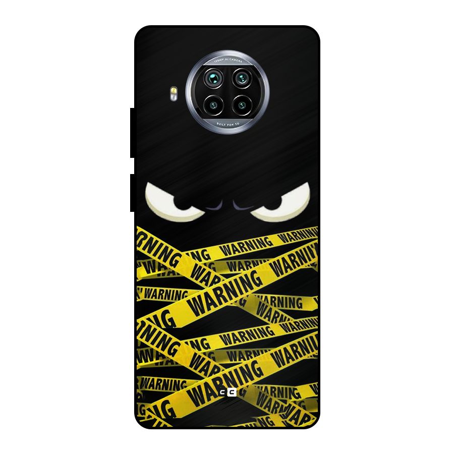 Warning Eyes Metal Back Case for Mi 10i