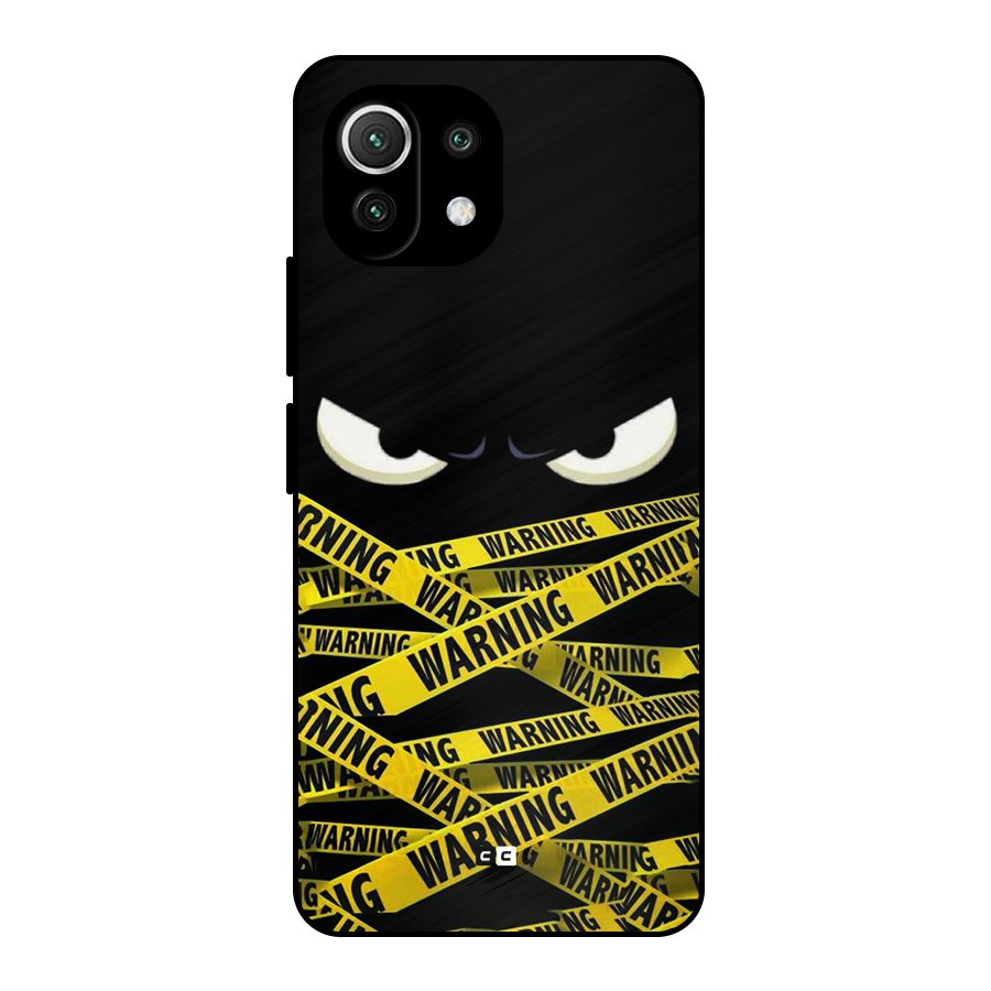 Warning Eyes Metal Back Case for Mi 11 Lite