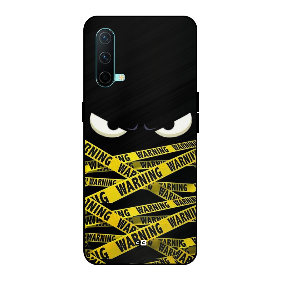 Warning Eyes Metal Back Case for OnePlus Nord CE 5G
