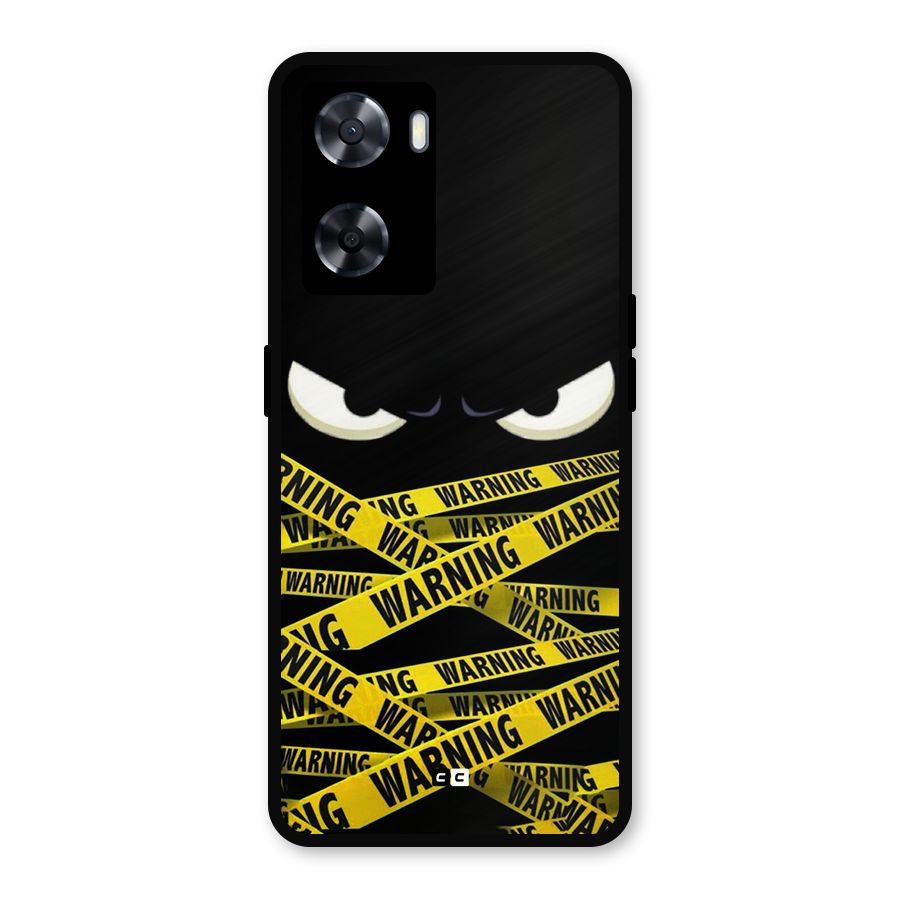 Warning Eyes Metal Back Case for OnePlus Nord N20 SE