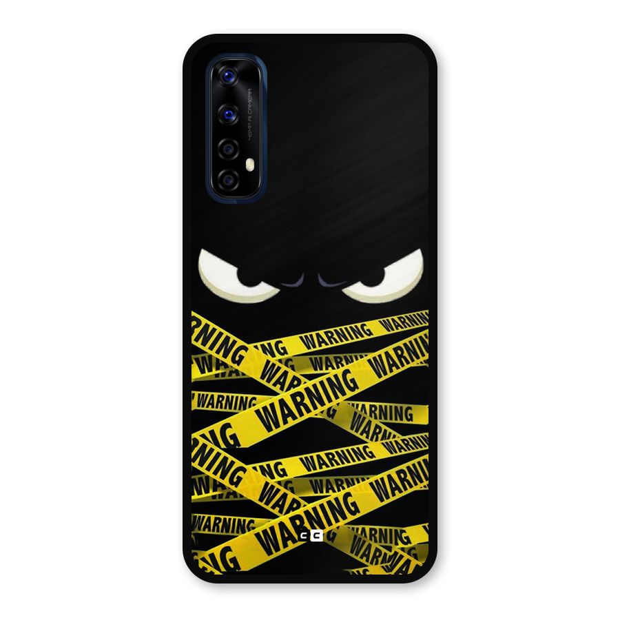 Warning Eyes Metal Back Case for Realme 7