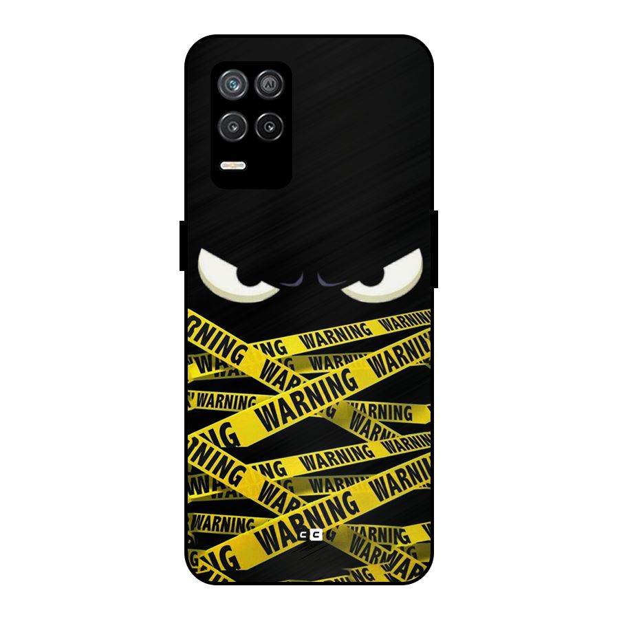 Warning Eyes Metal Back Case for Realme 8 5G