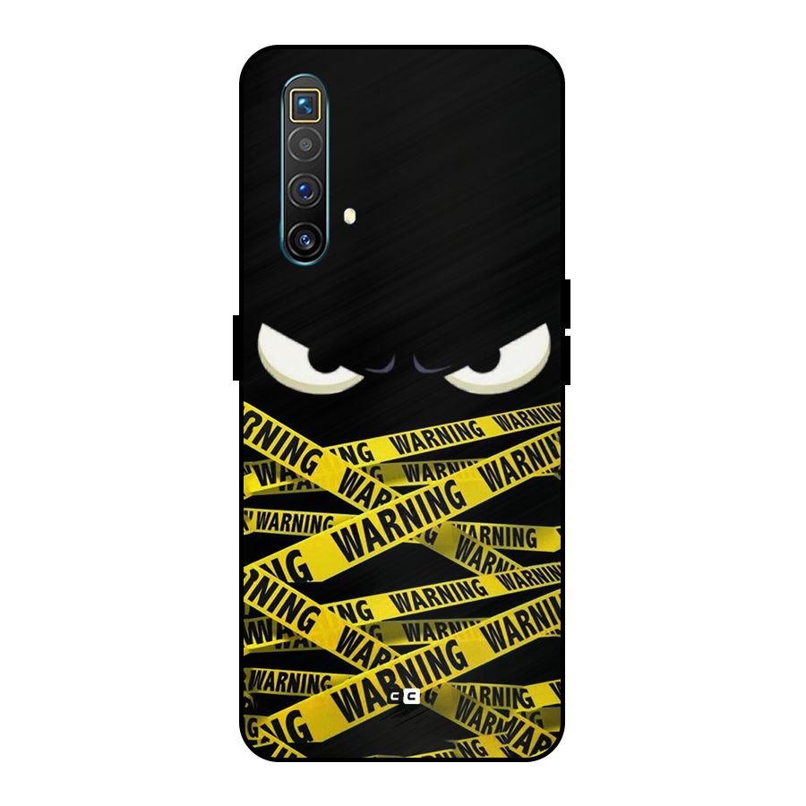 Warning Eyes Metal Back Case for Realme X3 SuperZoom