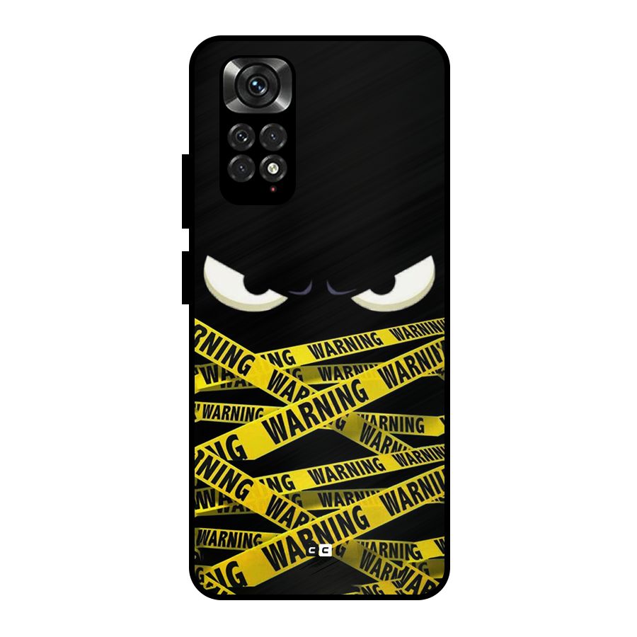 Warning Eyes Metal Back Case for Redmi Note 11 Pro