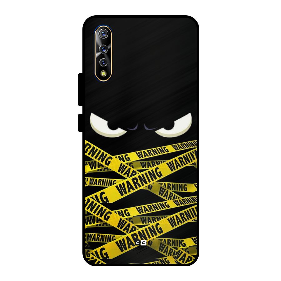 Warning Eyes Metal Back Case for Vivo S1