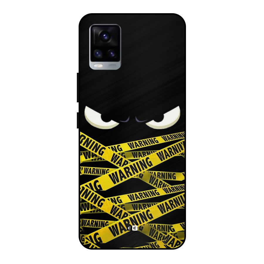 Warning Eyes Metal Back Case for Vivo V20