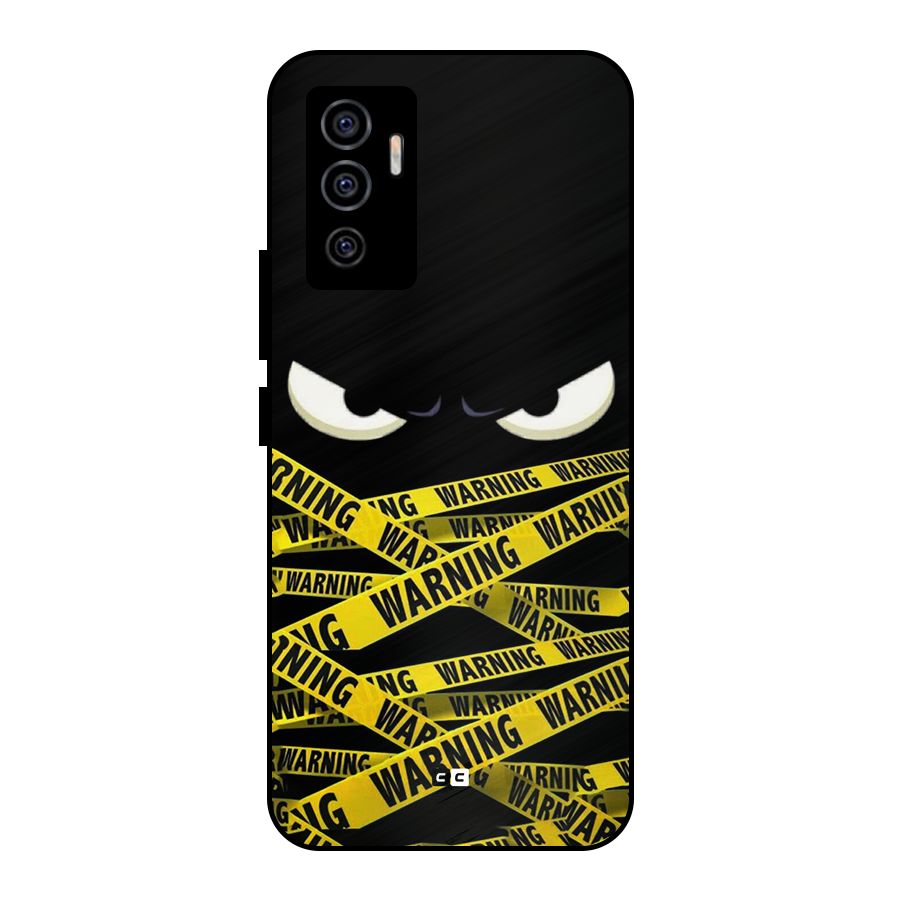 Warning Eyes Metal Back Case for Vivo V23e
