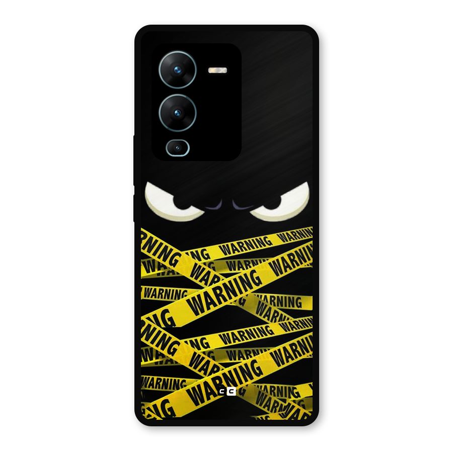 Warning Eyes Metal Back Case for Vivo V25 Pro