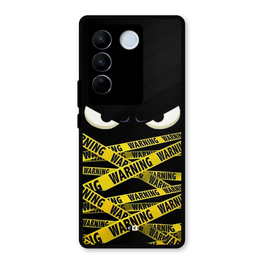 Warning Eyes Metal Back Case for Vivo V27