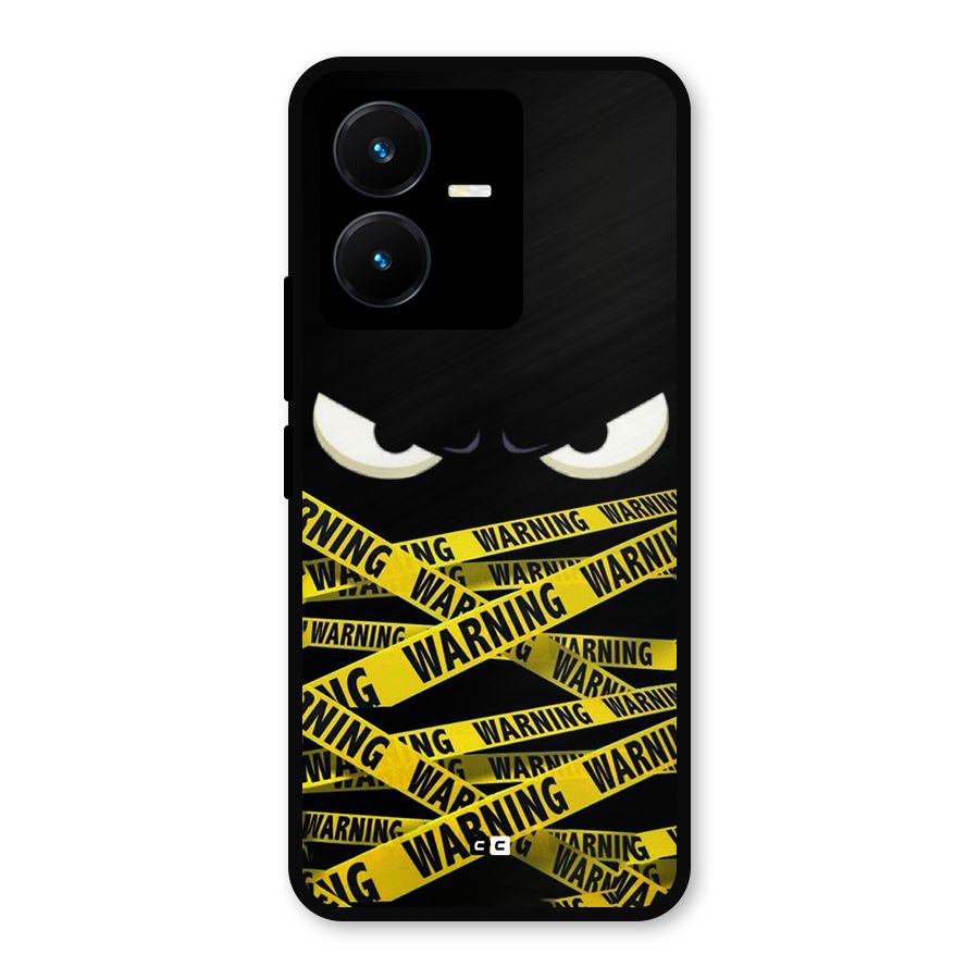 Warning Eyes Metal Back Case for Vivo Y22