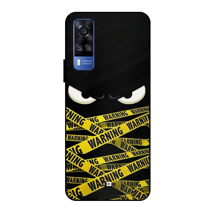 Warning Eyes Metal Back Case for Vivo Y51