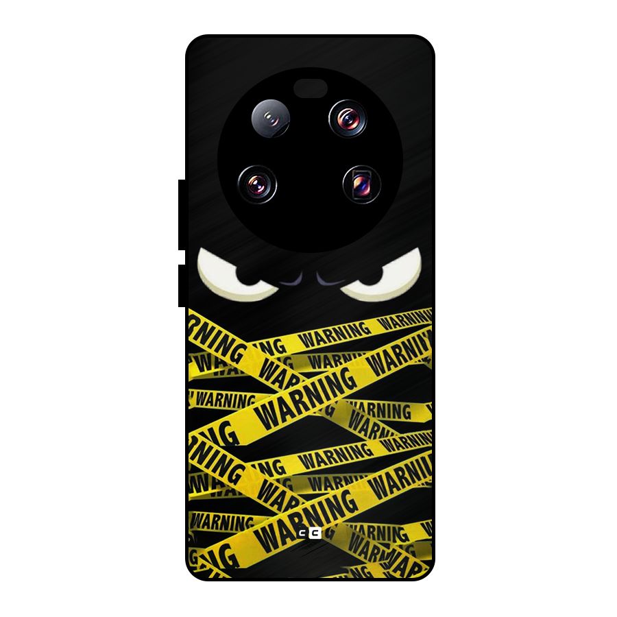 Warning Eyes Metal Back Case for Xiaomi 13 Ultra