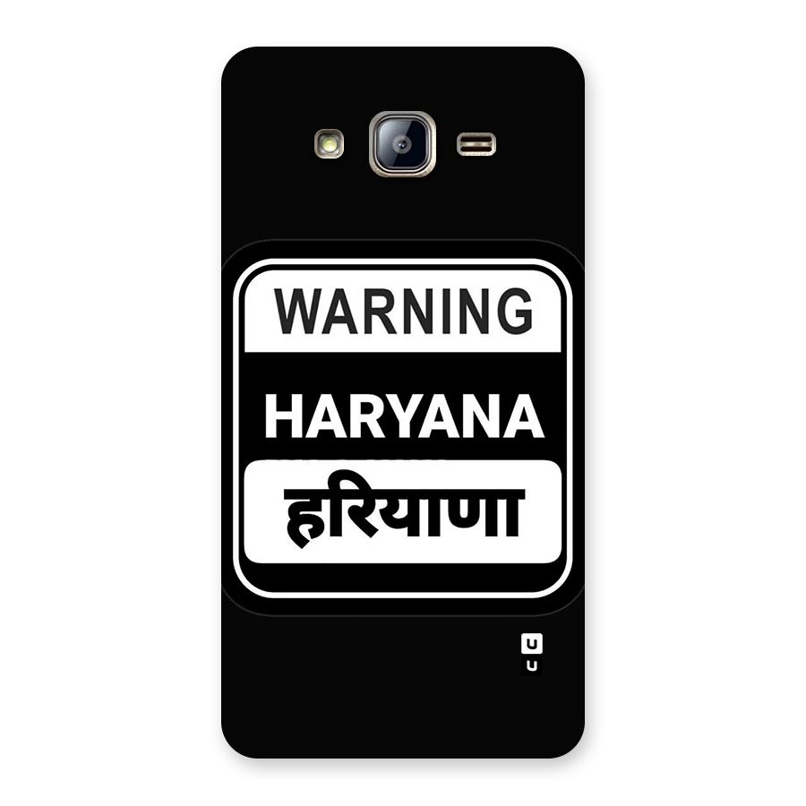 Warning Haryana Back Case for Galaxy On5