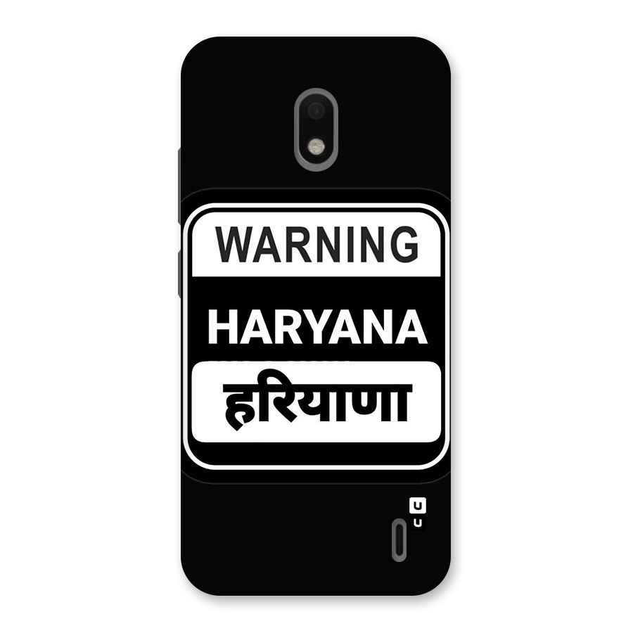 Warning Haryana Back Case for Nokia 2.2