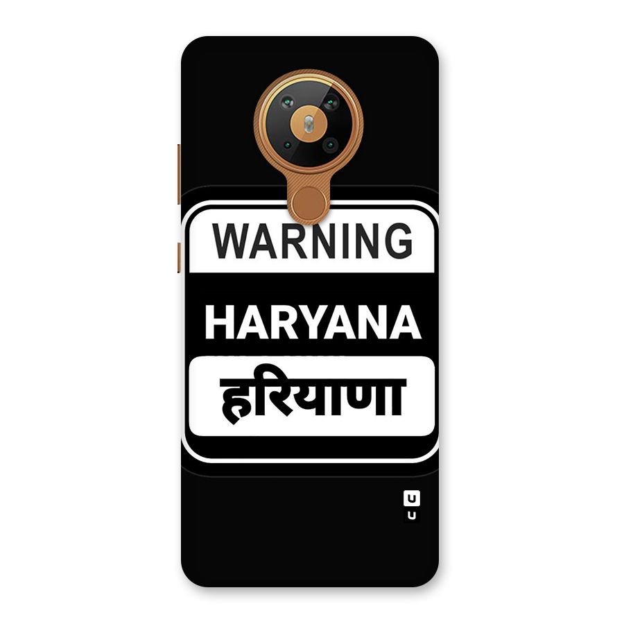 Warning Haryana Back Case for Nokia 5.3