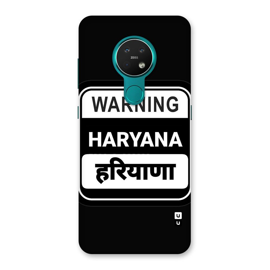 Warning Haryana Back Case for Nokia 7.2