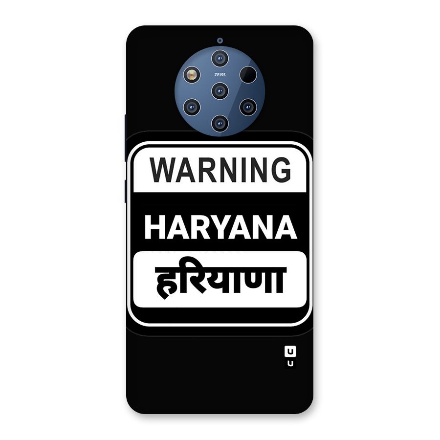 Warning Haryana Back Case for Nokia 9 PureView