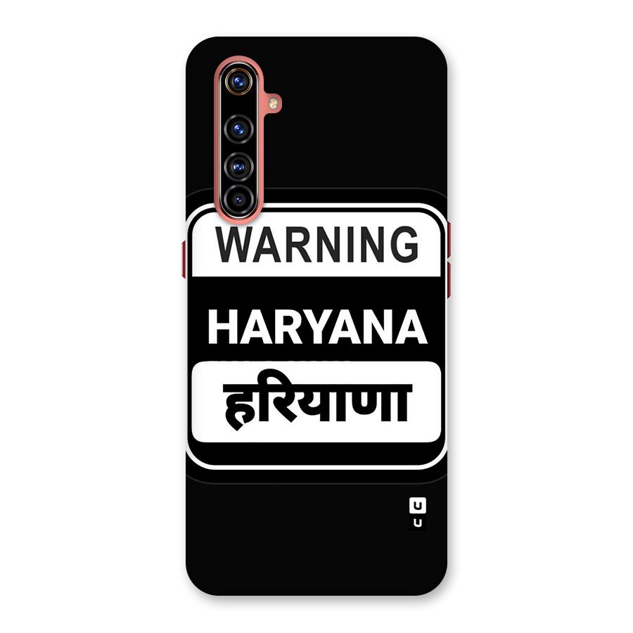 Warning Haryana Back Case for Realme X50 Pro