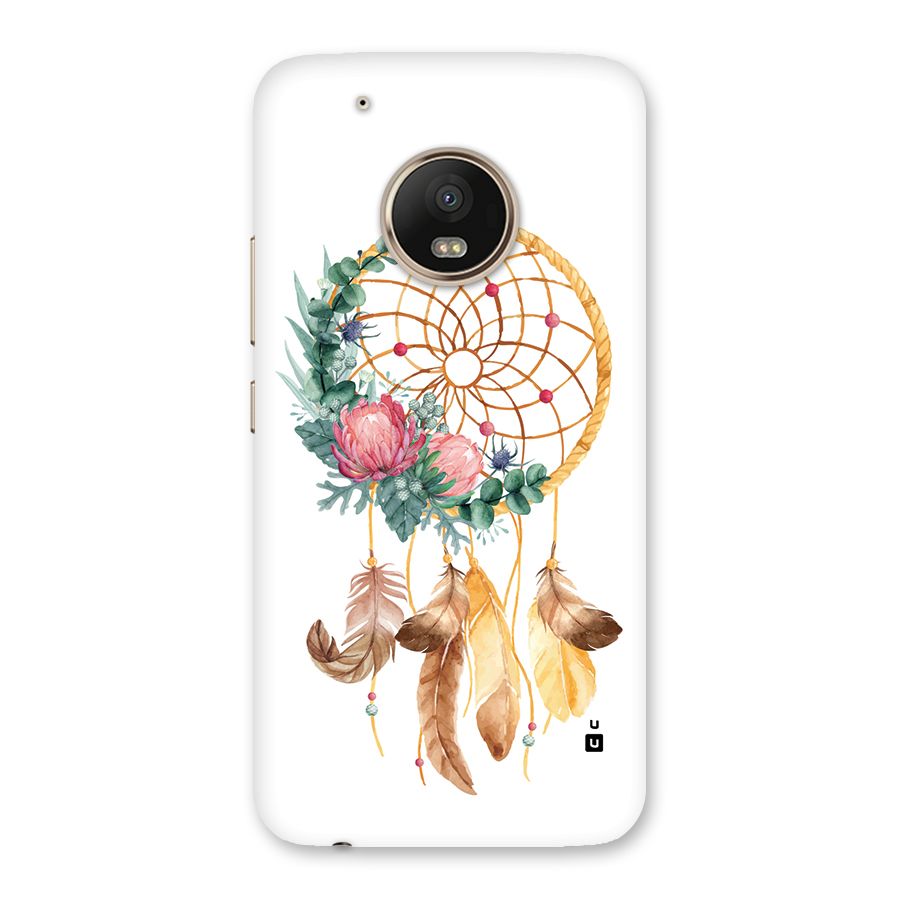Watercolor Dreamcatcher Back Case for Moto G5 Plus