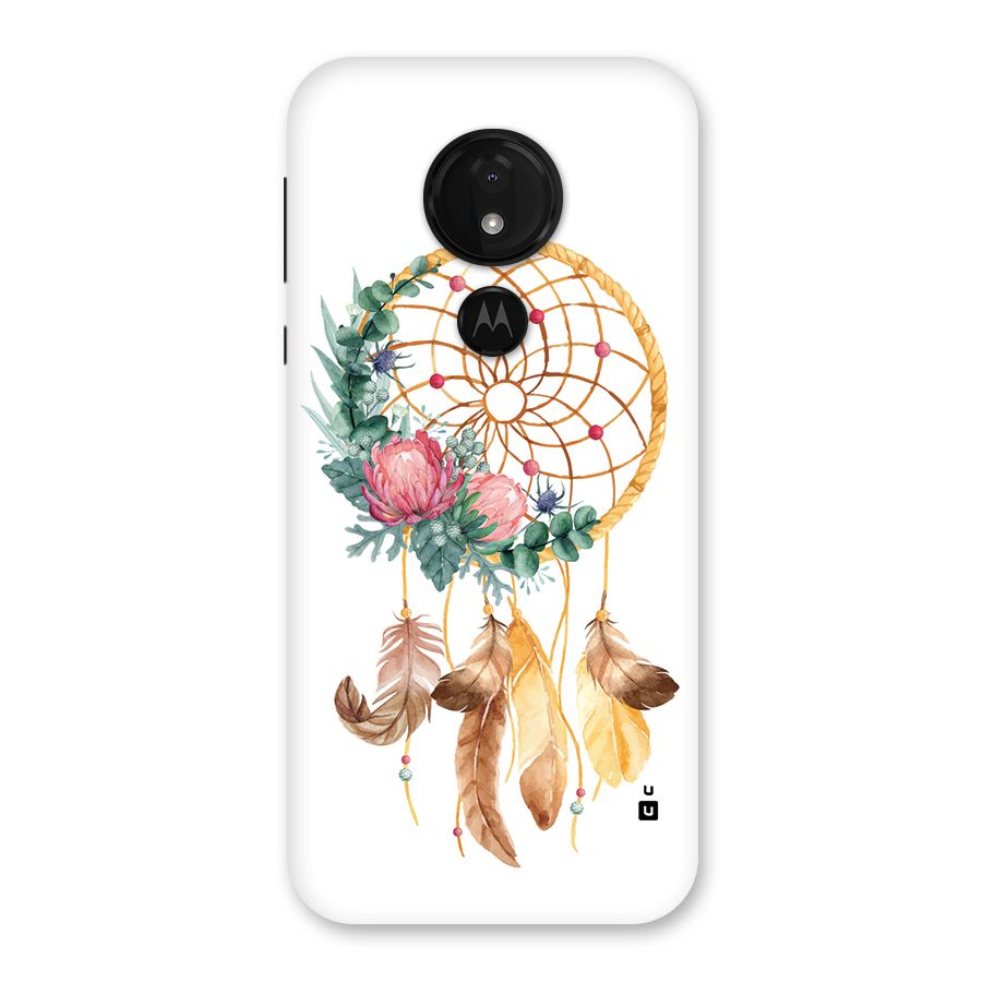 Watercolor Dreamcatcher Back Case for Moto G7 Power