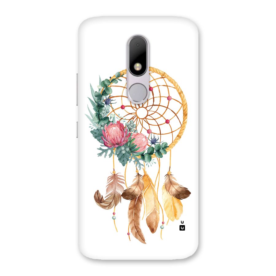 Watercolor Dreamcatcher Back Case for Moto M
