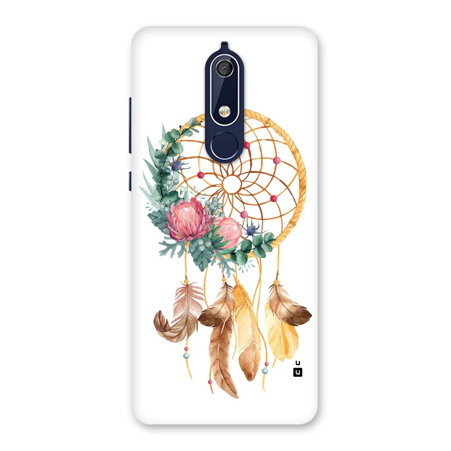 Watercolor Dreamcatcher Back Case for Nokia 5.1