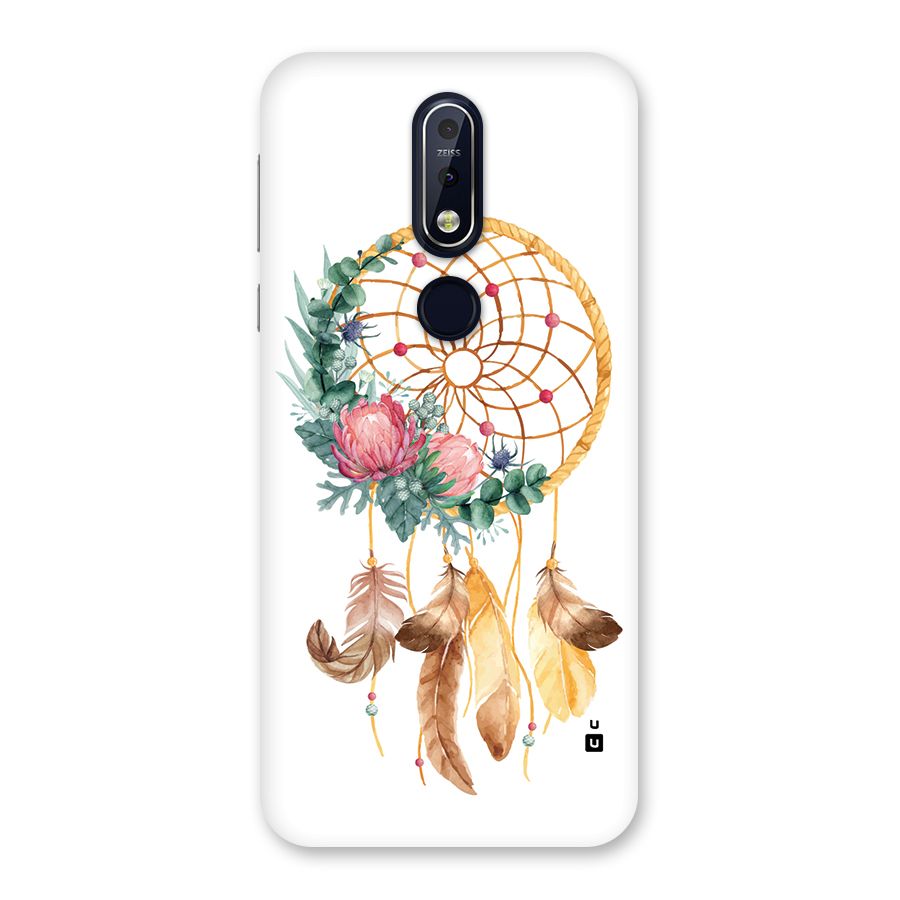 Watercolor Dreamcatcher Back Case for Nokia 7.1