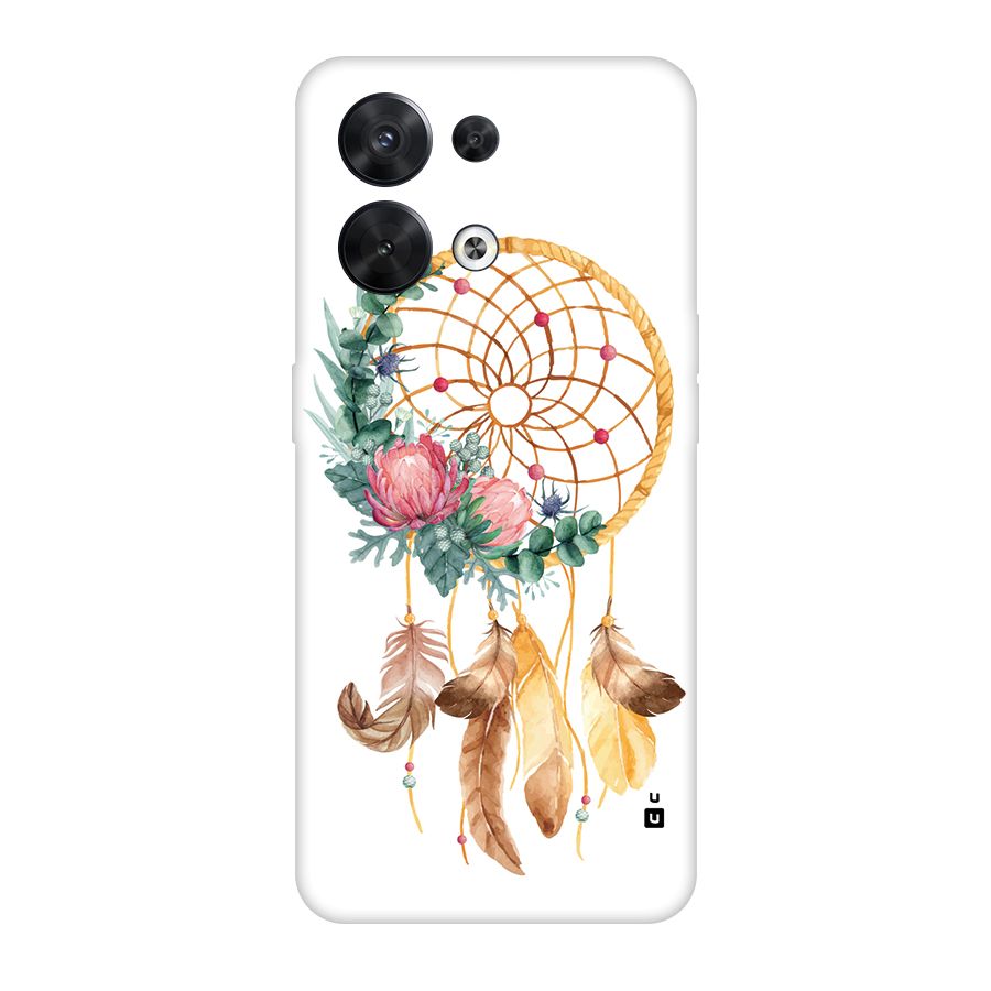 Watercolor Dreamcatcher Back Case for Oppo Reno8 5G