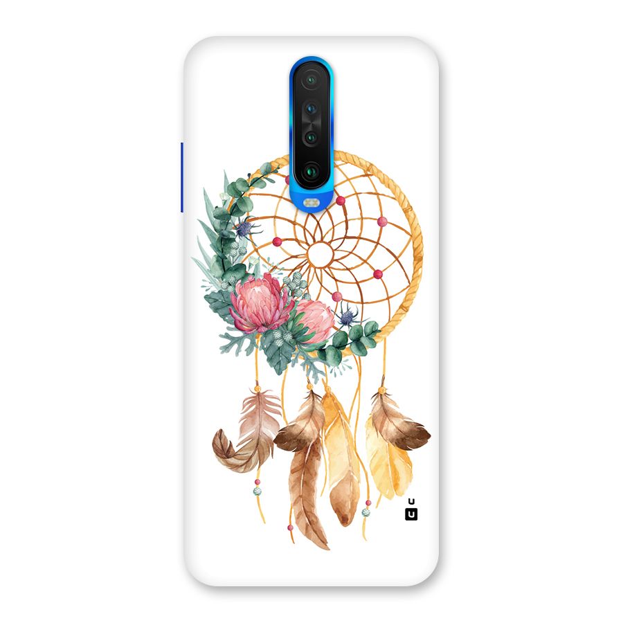 Watercolor Dreamcatcher Back Case for Poco X2