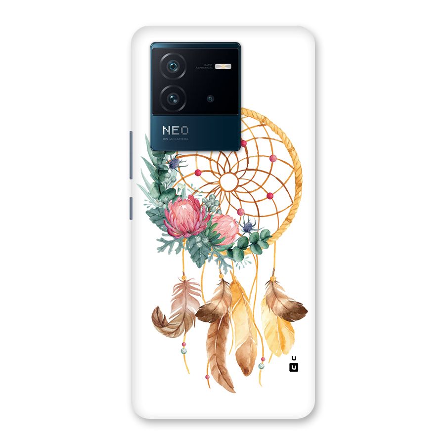 Watercolor Dreamcatcher Back Case for Vivo iQOO Neo 6 5G