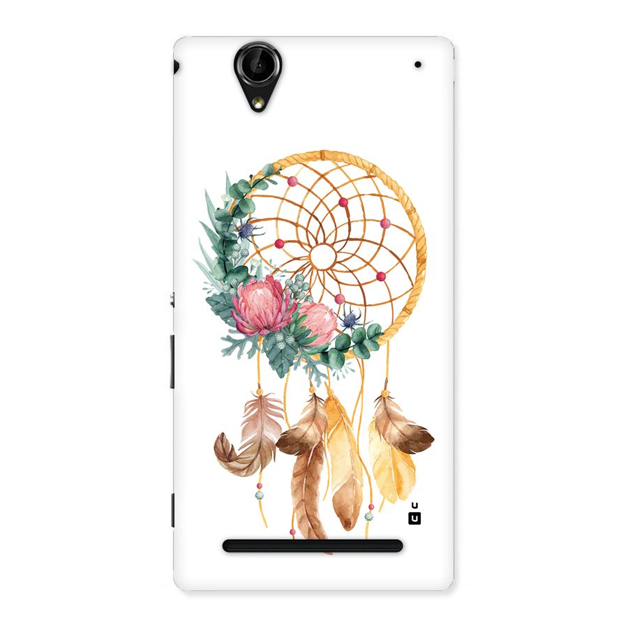 Watercolor Dreamcatcher Back Case for Xperia T2